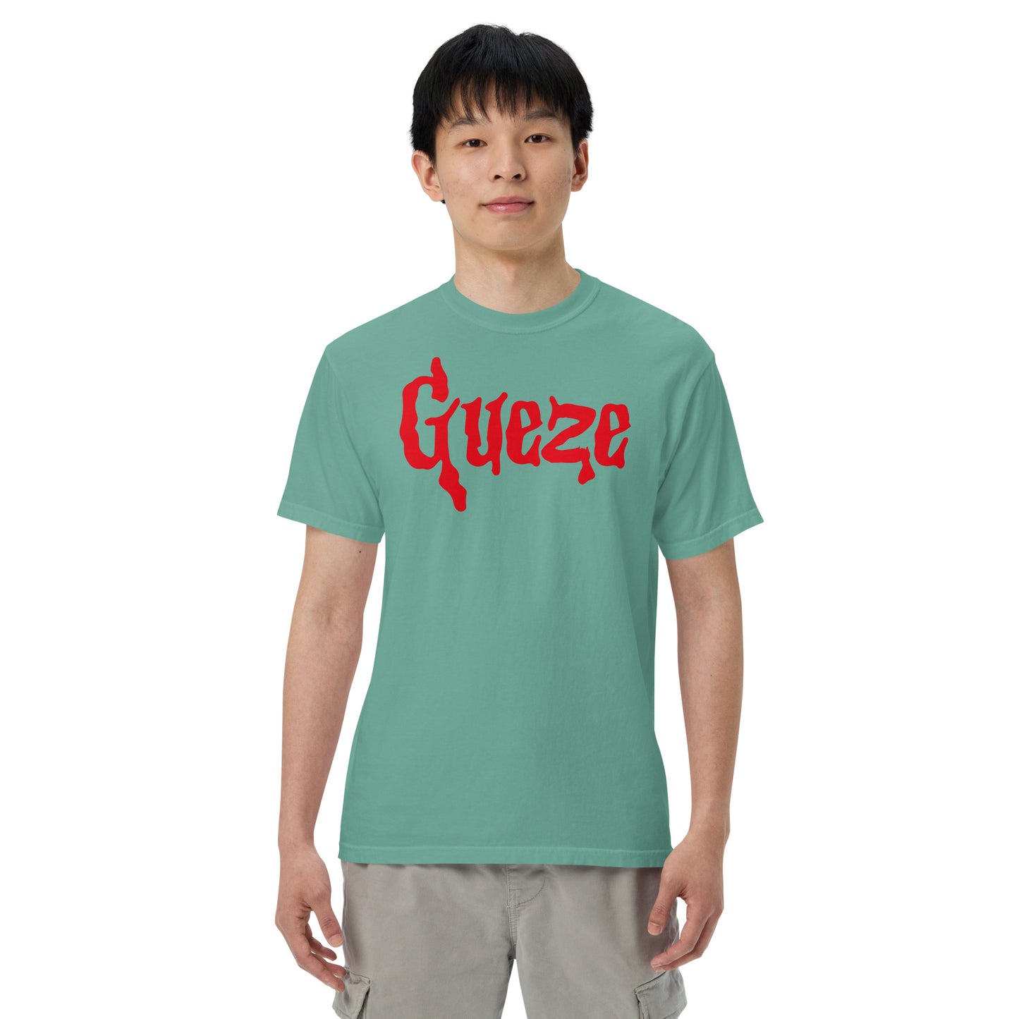 Gueze Blood red heavyweight t-shirt Unisex
